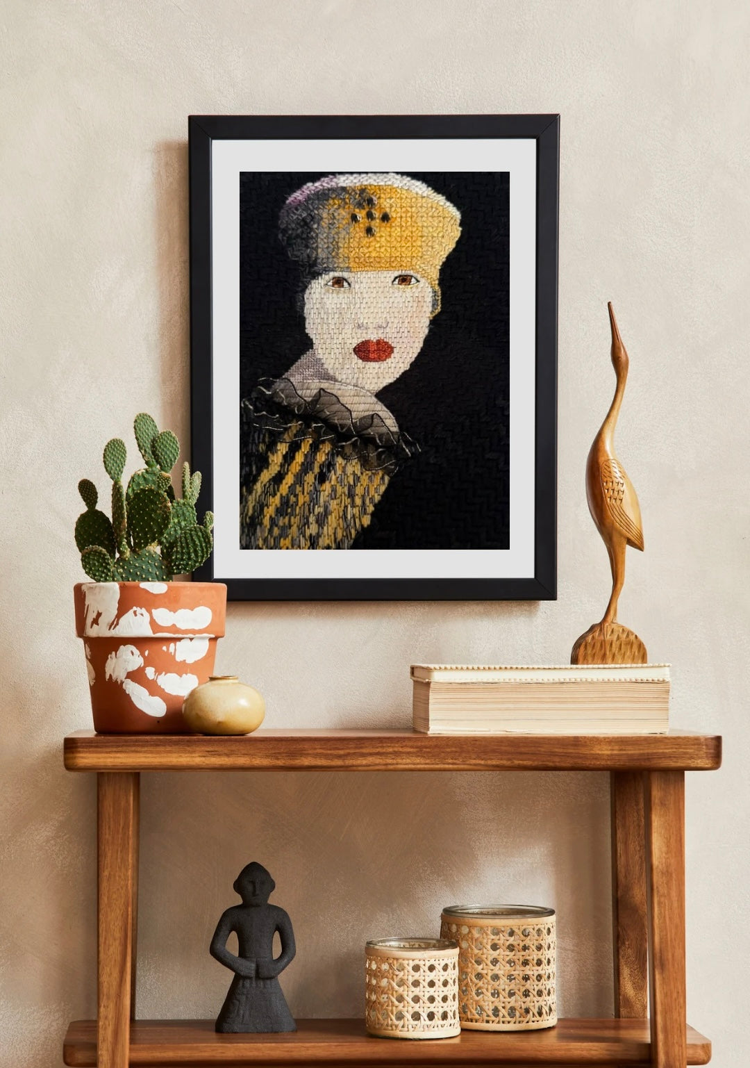 Mademoiselle Champagne Limited Edition Framed Giclee Print